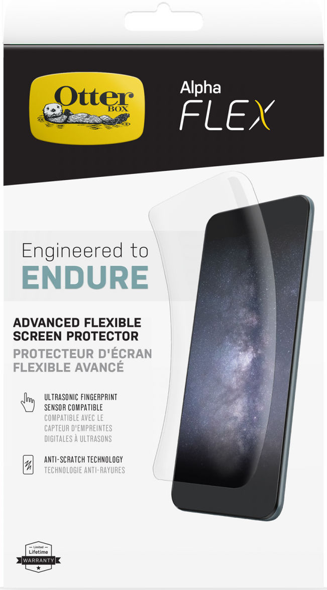 OtterBox Flex Samsung Galaxy S22 Plus Screen Protector Antibacterieel afbeelding 1