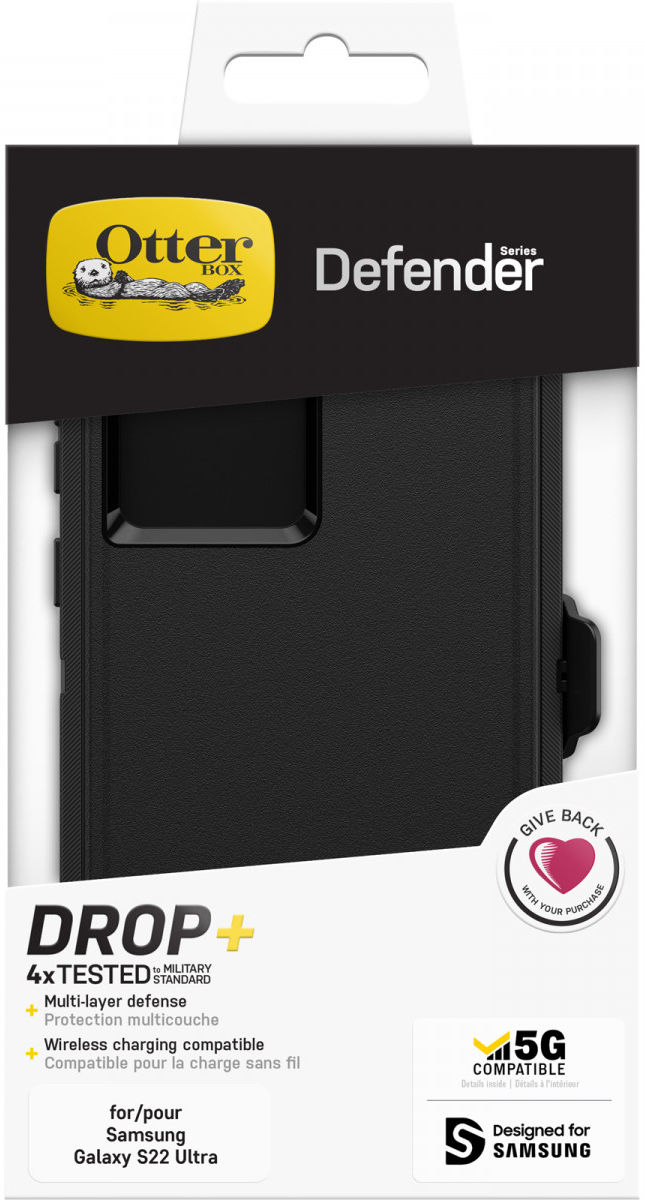 OtterBox Defender Samsung Galaxy S22 Ultra Hoesje Back Cover Zwart afbeelding 15