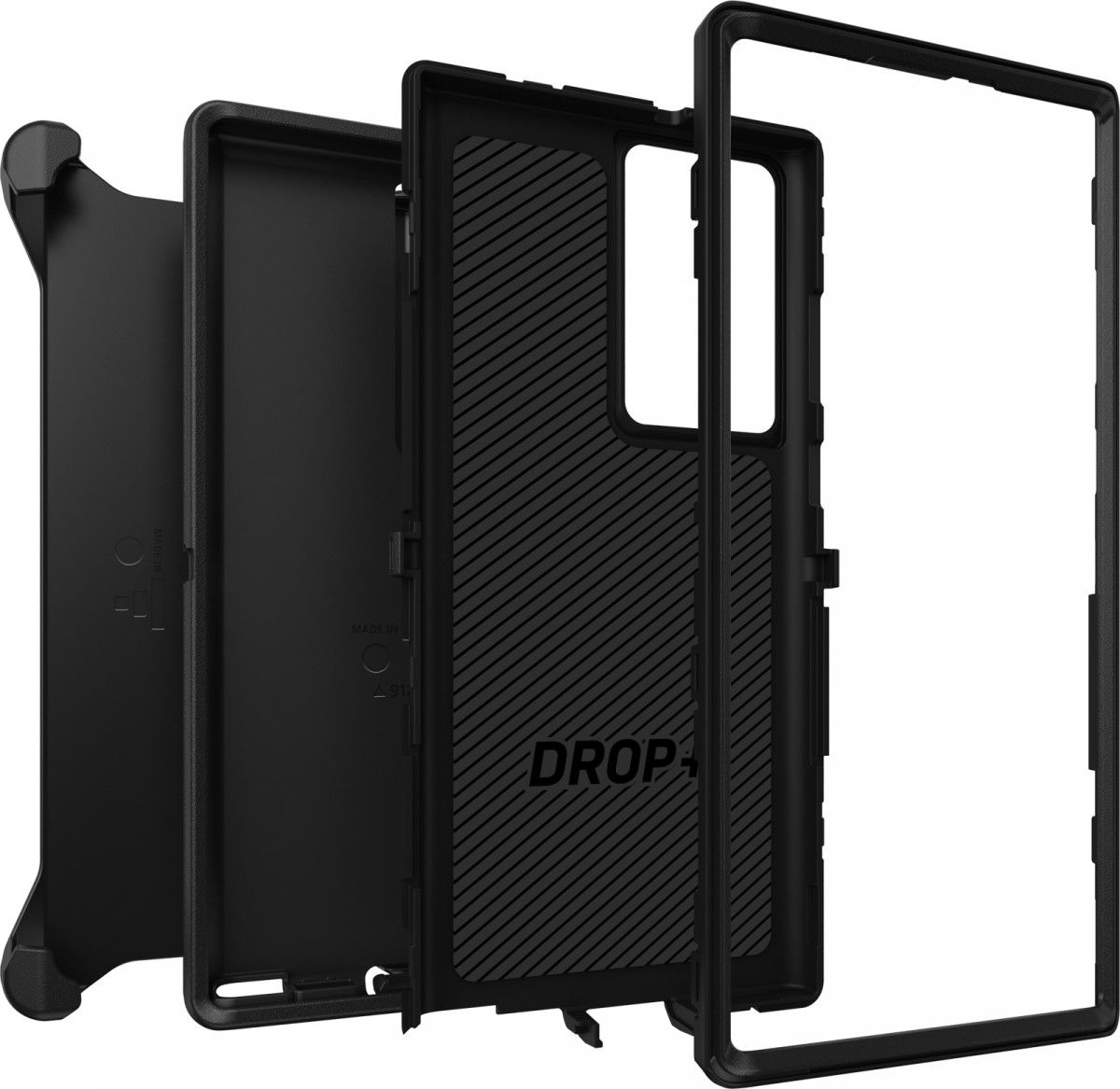 OtterBox Defender Samsung Galaxy S22 Ultra Hoesje Back Cover Zwart afbeelding 6