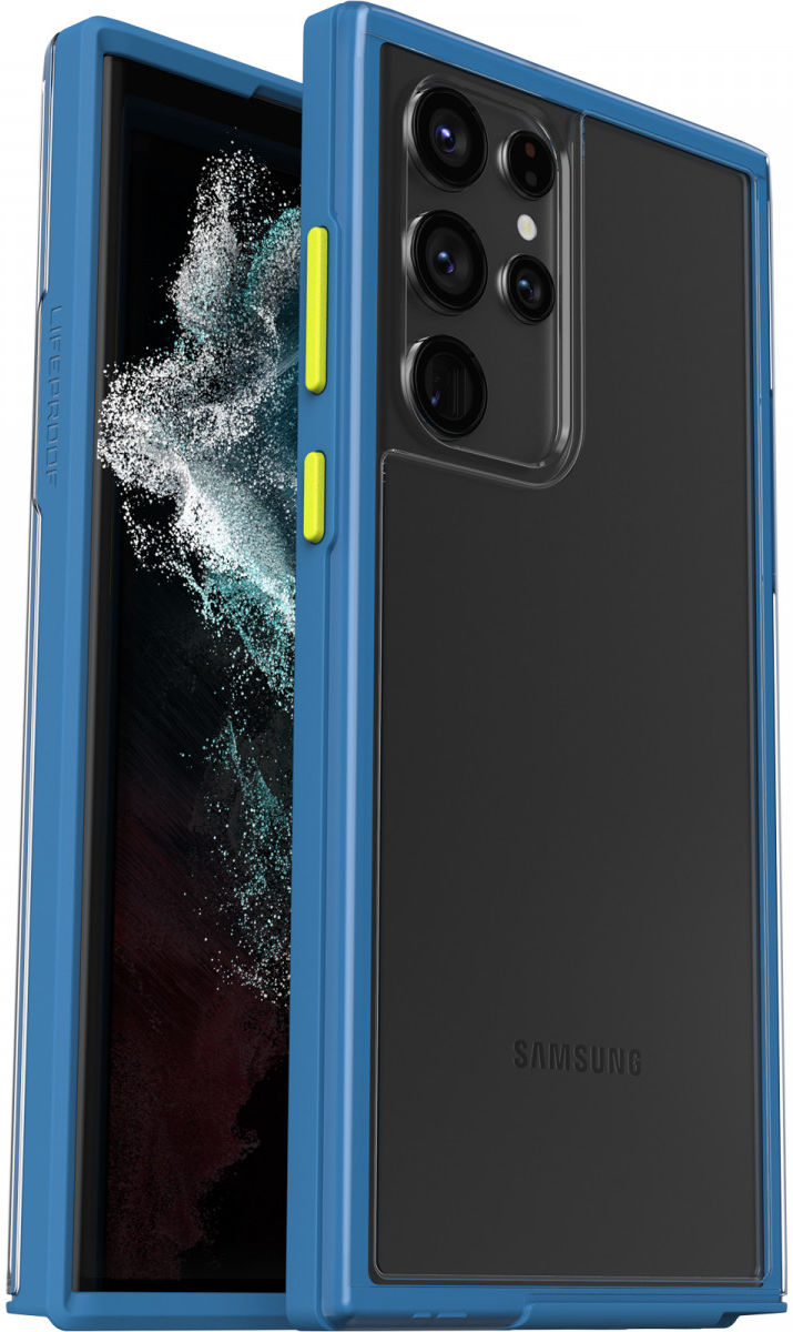LifeProof See Samsung Galaxy S22 Ultra Hoesje Transparant Blauw afbeelding 1