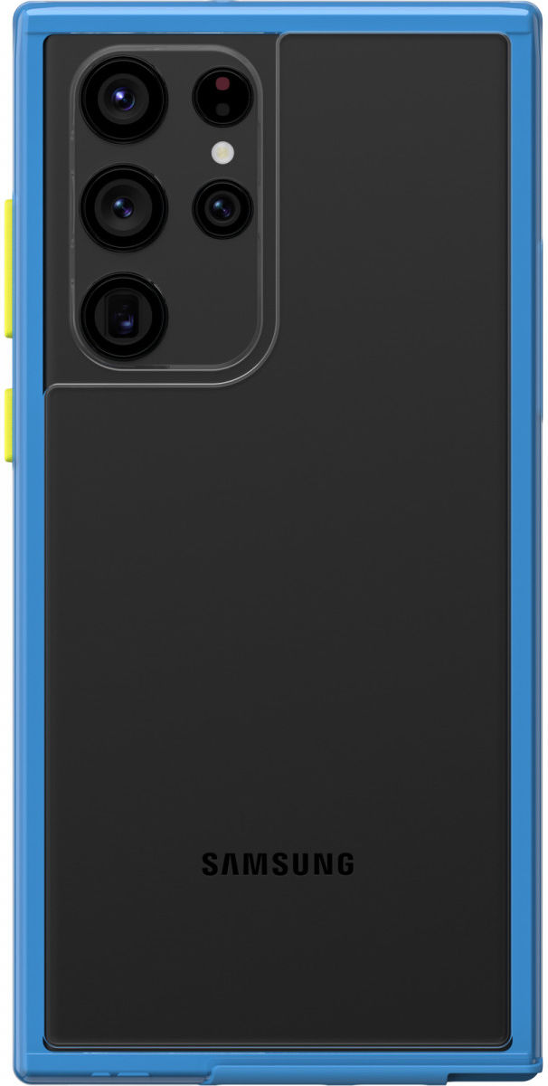 LifeProof See Samsung Galaxy S22 Ultra Hoesje Transparant Blauw afbeelding 2