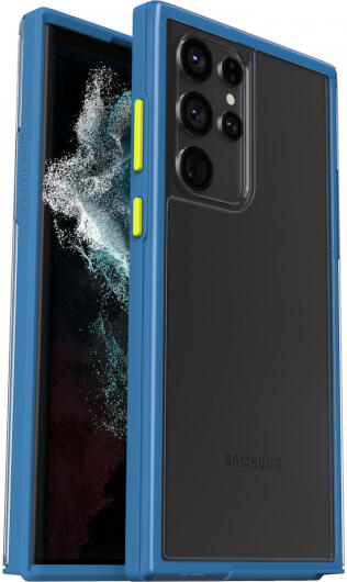 LifeProof See Samsung Galaxy S22 Ultra Hoesje Transparant Blauw afbeelding 1