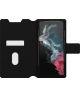 Otterbox Strada Via Samsung Galaxy S22 Ultra Hoesje Book Case Zwart
