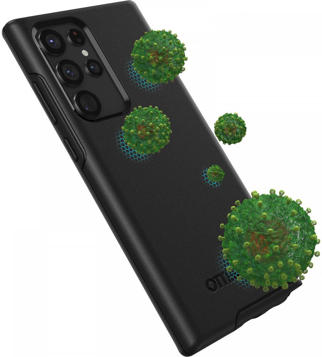 OtterBox Symmetry Samsung Galaxy S22 Ultra Hoesje Zwart afbeelding 5