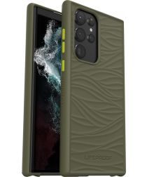 LifeProof Wake Samsung Galaxy S22 Ultra Hoesje Back Cover Groen afbeelding