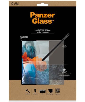 PanzerGlass Samsung Galaxy Tab S9 Ultra / S8 Ultra Screenprotector Screen Protectors
