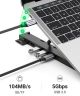 UGREEN X-Kit Ergonomische Laptopstandaard met 5-in-1 USB-C Dock Zwart