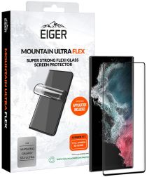Eiger Samsung Galaxy S22 Ultra Display Folie Screen Protector Gebogen