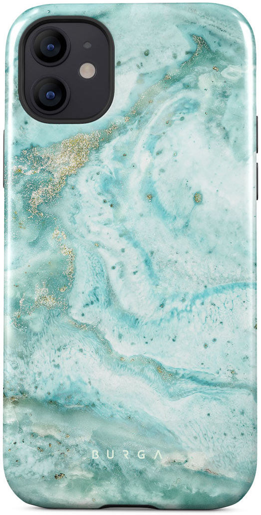 Burga Tough Case iPhone 12 / 12 Pro Hoesje Uluwat Wave Print afbeelding 1