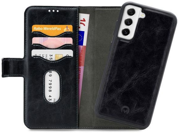 Mobilize 2-in-1 Gelly Wallet Samsung Galaxy S21 FE Hoesje Zwart afbeelding 1
