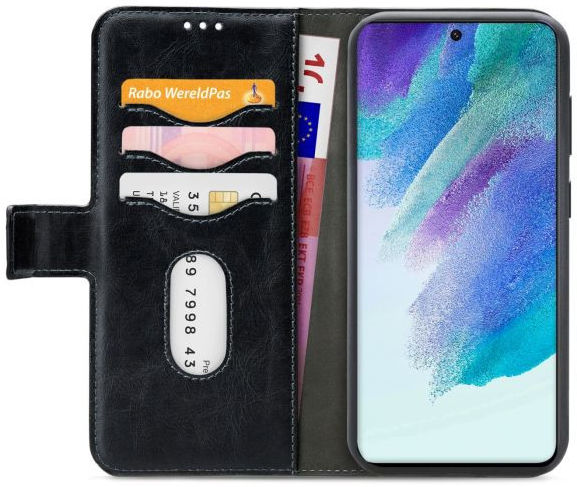 Mobilize 2-in-1 Gelly Wallet Samsung Galaxy S21 FE Hoesje Zwart afbeelding 2