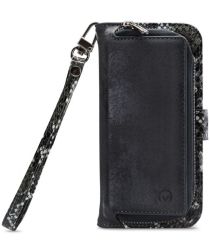 Mobilize Gelly Wallet Zipper Samsung Galaxy S21 FE Hoesje Black Snake