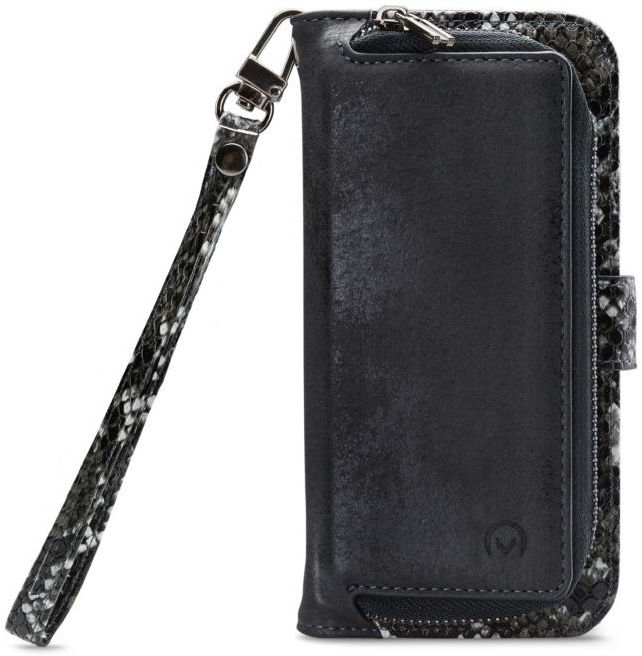 Mobilize Gelly Wallet Zipper Samsung Galaxy S21 FE Hoesje Black Snake afbeelding 1