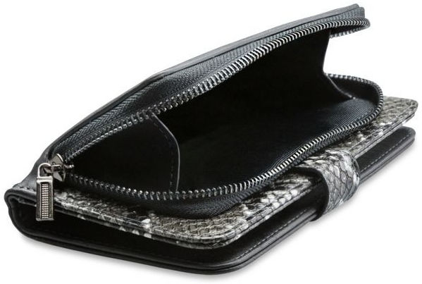 Mobilize Gelly Wallet Zipper Samsung Galaxy S21 FE Hoesje Black Snake afbeelding 3