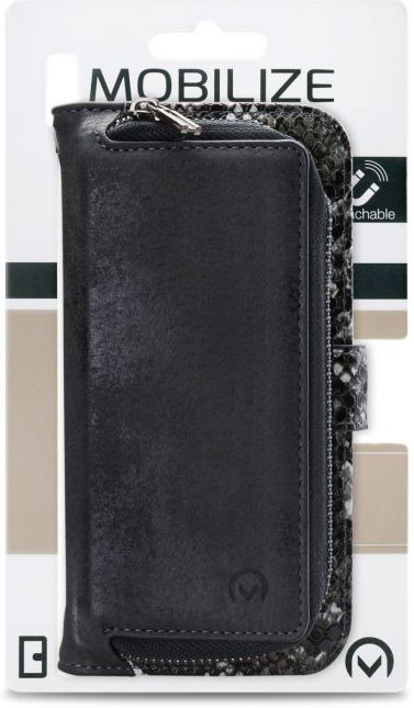 Mobilize Gelly Wallet Zipper Samsung Galaxy S21 FE Hoesje Black Snake afbeelding 4