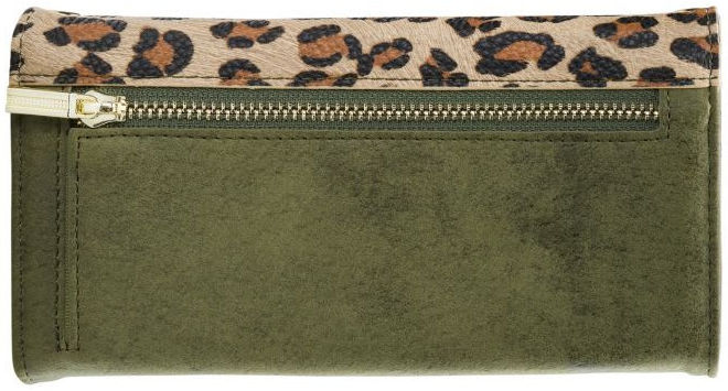Mobilize Velvet Clutch Samsung Galaxy S21 FE Hoesje Green Leopard afbeelding 2
