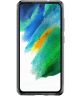 ITSKINS Spectrum Clear Samsung Galaxy S21 FE Hoesje Zwart