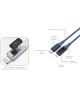 4smarts DigitCord 30W USB-C naar Lightning Kabel MFI 3A Blauw 1.5M
