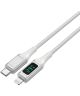 4smarts DigitCord 30W USB-C naar Lightning Kabel MFI 3A Wit 1.5M