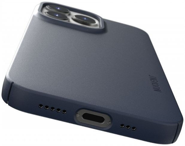 Nudient Thin Case V3 Apple iPhone 13 Pro Hoesje met MagSafe Blauw afbeelding 13