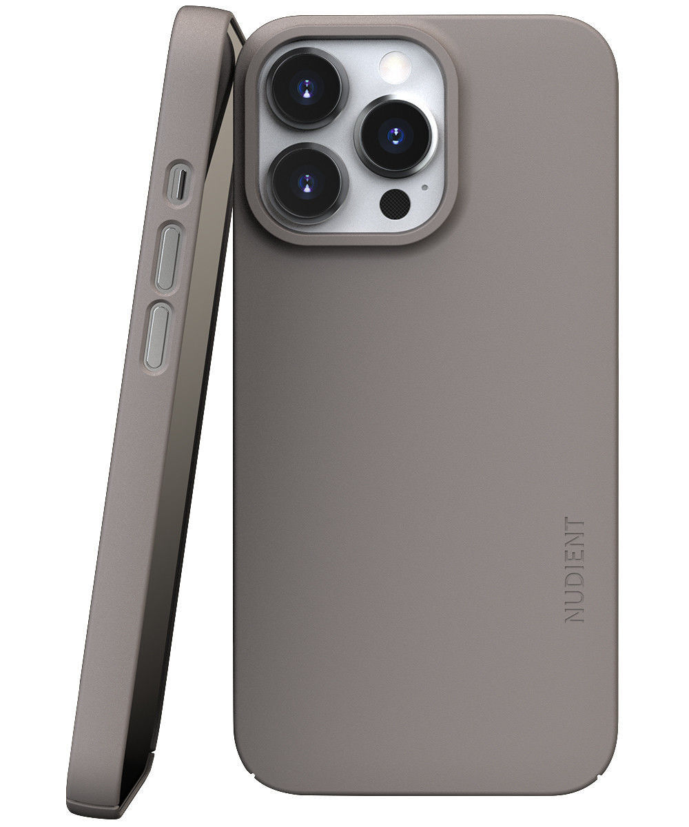 Nudient Thin Case V3 Apple iPhone 13 Pro Hoesje met MagSafe Beige afbeelding 1