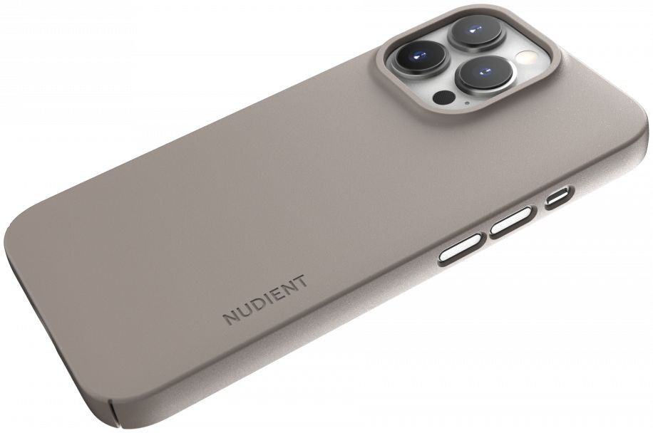 Nudient Thin Case V3 Apple iPhone 13 Pro Hoesje met MagSafe Beige afbeelding 11