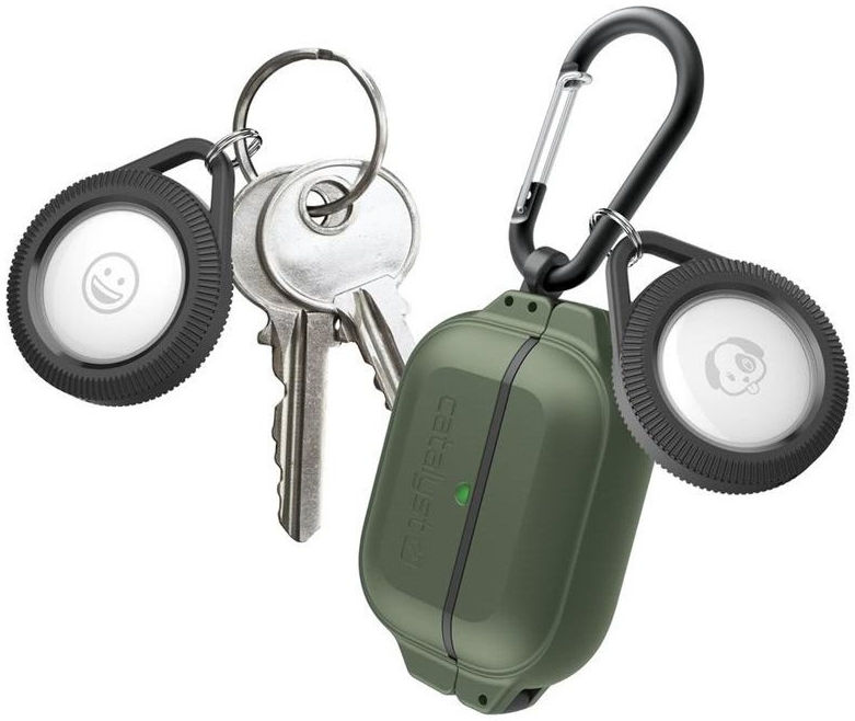 Catalyst Hang It Apple AirTag Sleutelhanger Waterdichte Hoes Zwart afbeelding 4