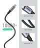 UGREEN Gevlochten USB-A naar USB-C Kabel 3A Fast Charge 1 Meter Zwart