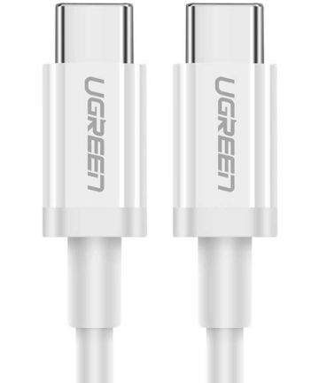 UGREEN USB-C naar USB-C Kabel 60W / 3A Data en Oplaadkabel 1.5M Wit Kabels