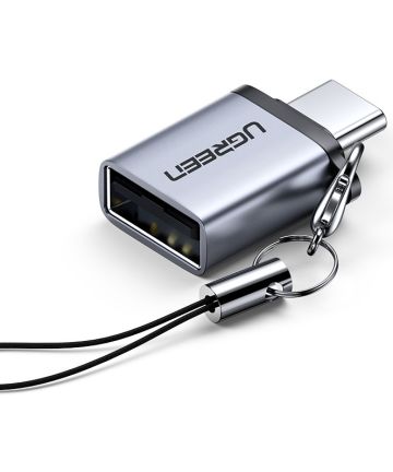 UGREEN USB-C naar USB-A 3.0 Adapter On The Go Converter Grijs Kabels