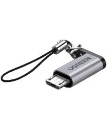 UGREEN USB-C naar Micro-USB Adapter On The Go Converter Grijs
