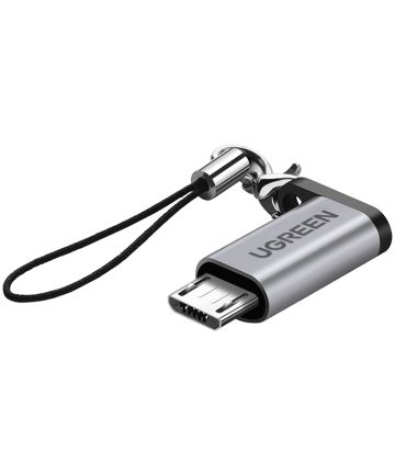 UGREEN USB-C naar Micro-USB Adapter On The Go Converter Grijs Kabels