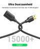 UGREEN USB-A Male naar USB-A Female Verleng Kabel 3 Meter Zwart