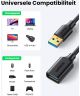 UGREEN USB-A Male naar USB-A Female Verleng Kabel 3 Meter Zwart