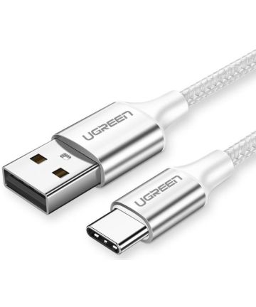 UGREEN USB-A naar USB-C Kabel 3A Fast Charge 3 Meter Wit Kabels