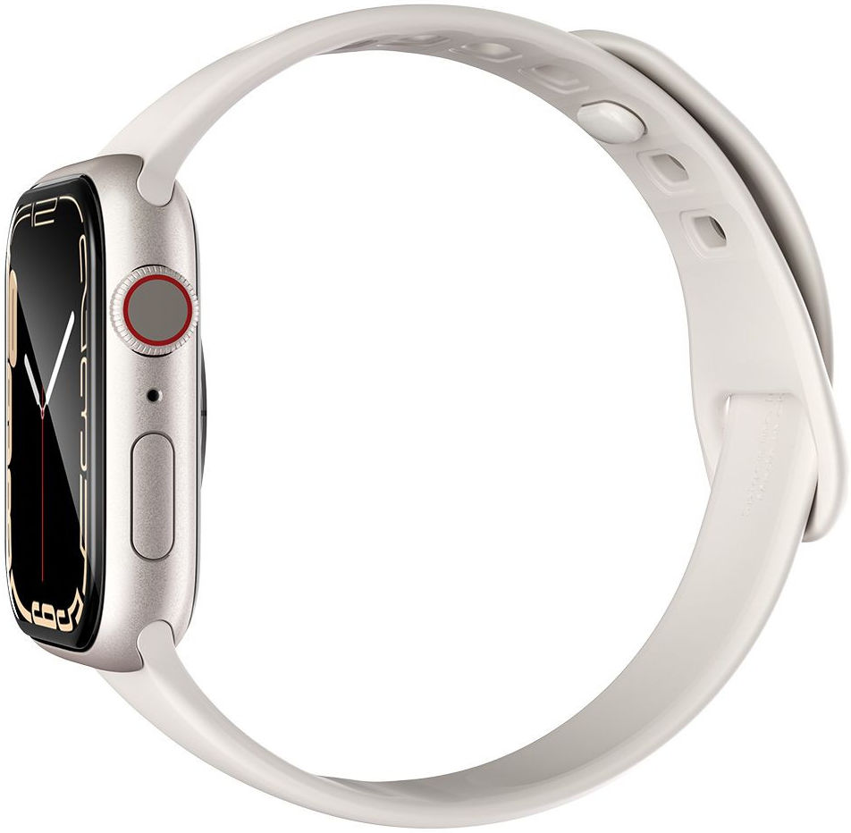 Spigen ProFlex - Apple Watch 7/8/9 45MM Screen Protector + Installatie (2-Pack) afbeelding 11