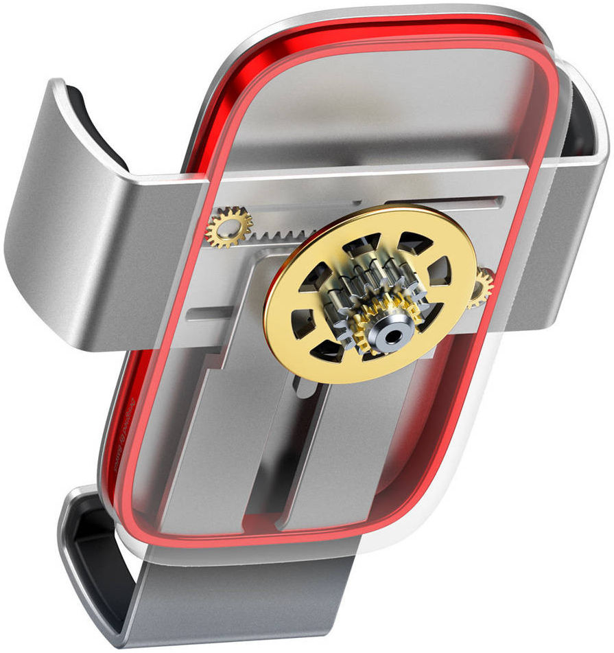 Baseus Metal Age II Gravity Ventilatierooster Telefoonhouder Zilver afbeelding 5