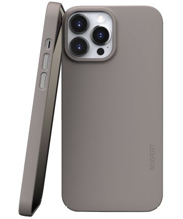 Nudient Thin Case V3 Apple iPhone 13 Pro Max Hoesje met MagSafe Beige Hoesjes