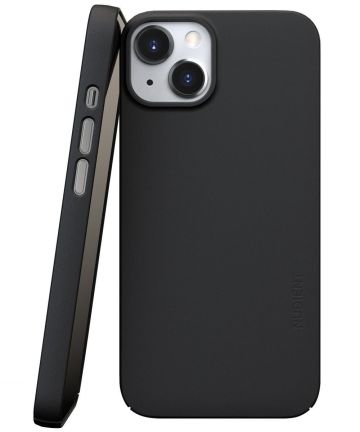 Nudient Thin Case V3 Apple iPhone 13 Mini Hoesje met MagSafe Zwart Hoesjes