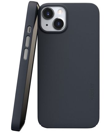 Nudient Thin Case V3 Apple iPhone 13 Mini Hoesje met MagSafe Blauw Hoesjes