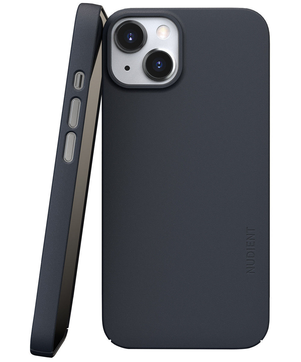 Nudient Thin Case V3 Apple iPhone 13 Mini Hoesje met MagSafe Blauw afbeelding 1