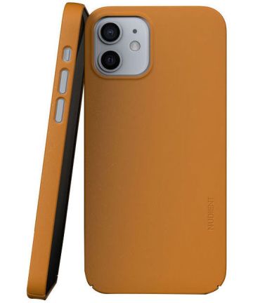 Nudient Thin Case V3 Apple iPhone 13 Pro Max Hoesje met MagSafe Geel Hoesjes