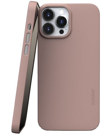 Nudient Thin Case V3 Apple iPhone 13 Pro Hoesje met MagSafe Roze Hoesjes
