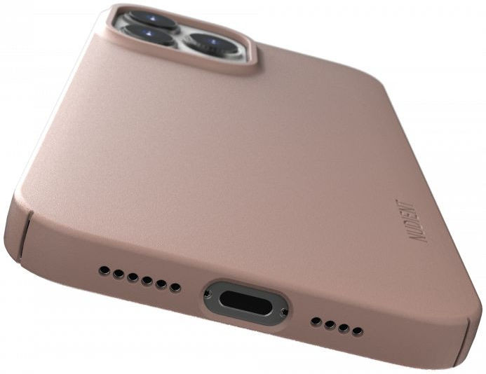 Nudient Thin Case V3 Apple iPhone 13 Pro Hoesje met MagSafe Roze afbeelding 14