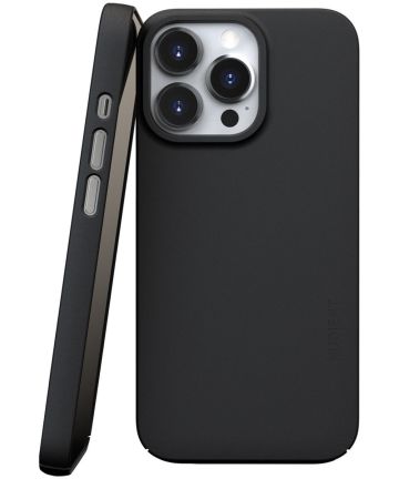 Nudient Thin Case V3 Apple iPhone 13 Pro Hoesje met MagSafe Zwart Hoesjes