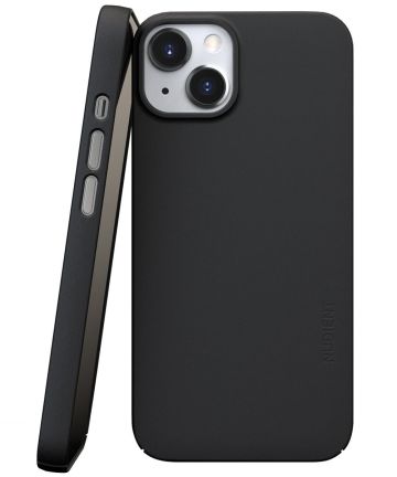 Nudient Thin Case V3 Apple iPhone 13 Hoesje met MagSafe Zwart Hoesjes