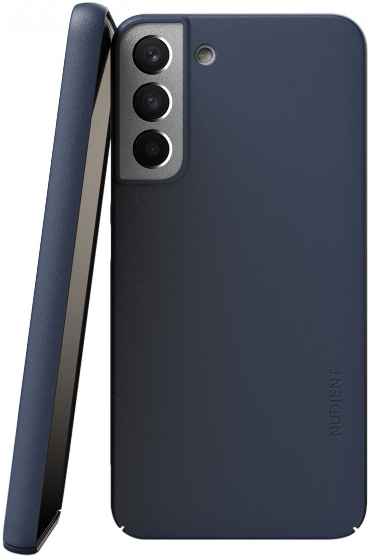 Nudient Thin Case V3 Samsung Galaxy S22 Plus Hoesje Back Cover Blauw afbeelding 1