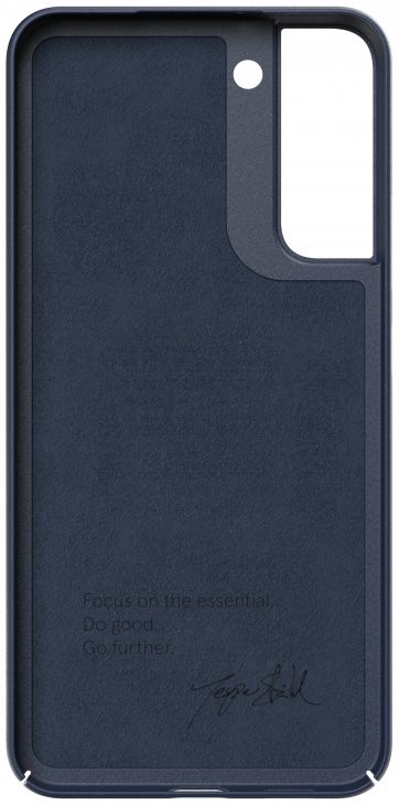 Nudient Thin Case V3 Samsung Galaxy S22 Plus Hoesje Back Cover Blauw afbeelding 5