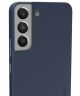 Nudient Thin Case V3 Samsung Galaxy S22 Hoesje Back Cover Blauw