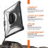 Urban Armor Gear Plasma Microsoft Surface Pro 8 Hoes met Schouderband afbeelding 9